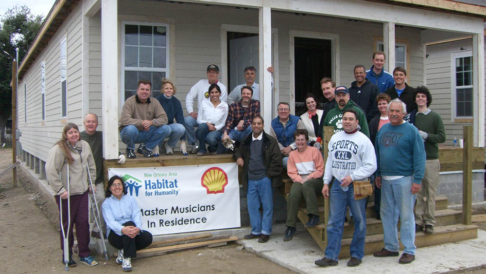 EDA Employees work with Habitat for Humanity in New Orleans